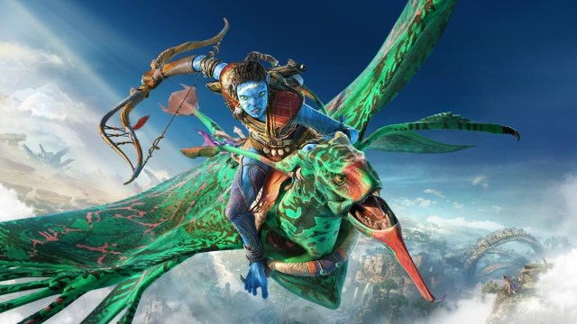 Avatar Frontiers of Pandora Na'vi on Bird