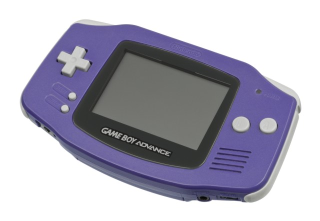 An image of an original Game Boy Advance.