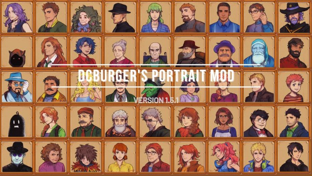 DCBurgers Portrait Mods