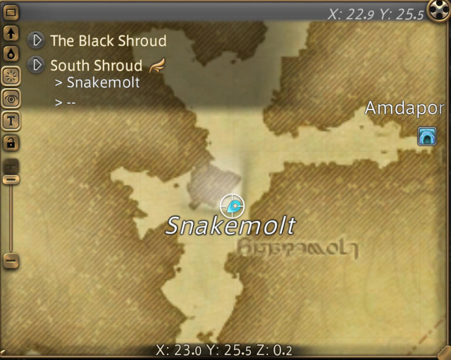 FFXIV Spoken Blood Map 1