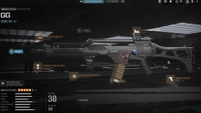 Holger 556 MW3 Loadout