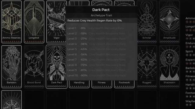 Remnant 2 Dark Pact Trait