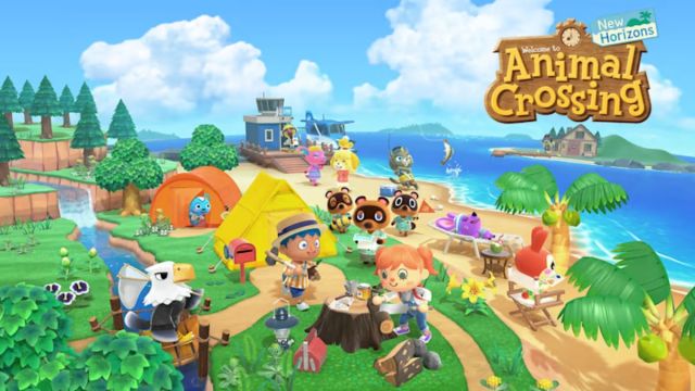 Animal Crossing New Horizons main screen