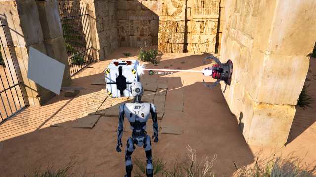 box blocking laser Talos Principle 2