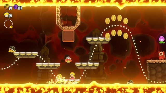 Drill Mushroom in Super Mario Bros Wonder