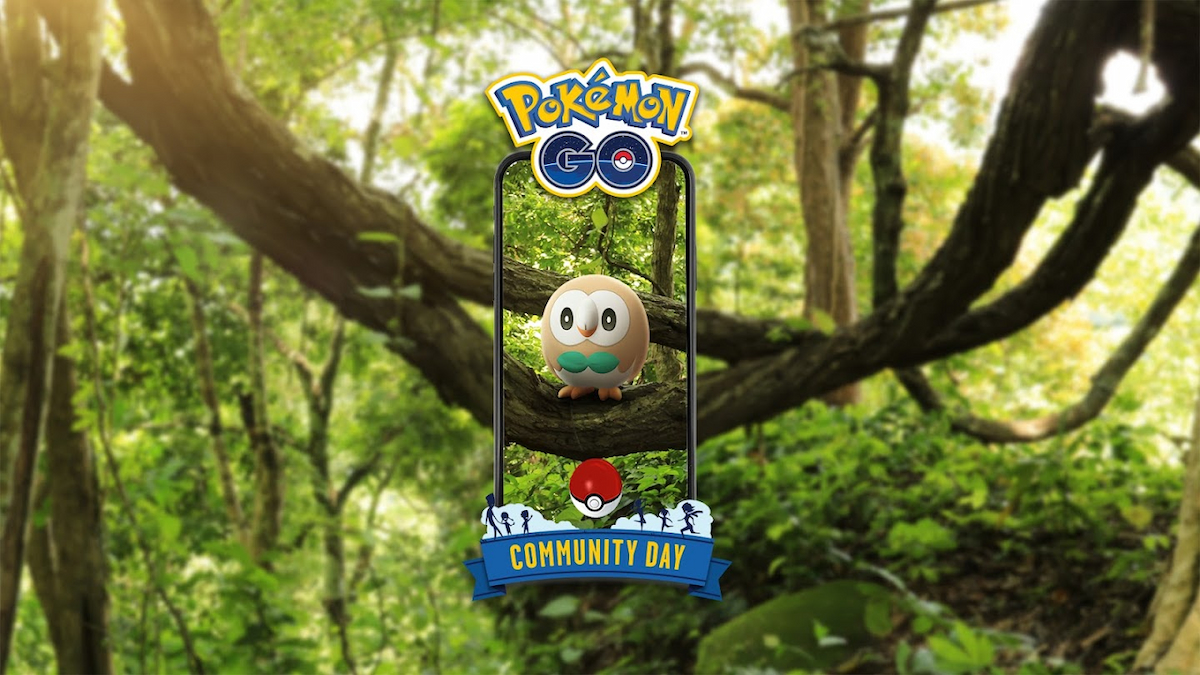 Pokemon GO Rowlet Community Day