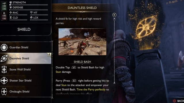 Shield Options God of War Ragnarok