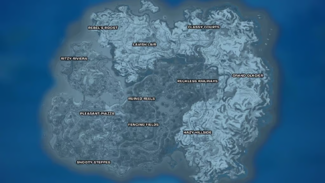 Fortnite Chapter 5 map. 