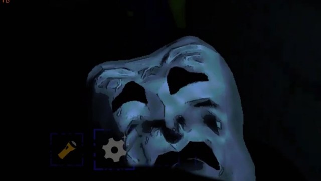 Player holding the Mask in Lethal Company