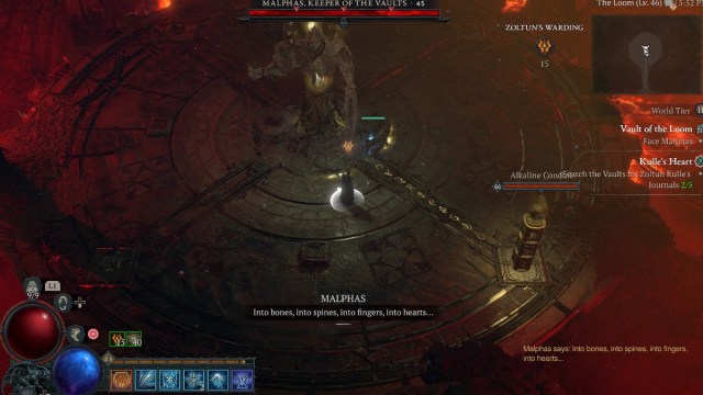 Malphas Fight Diablo 4