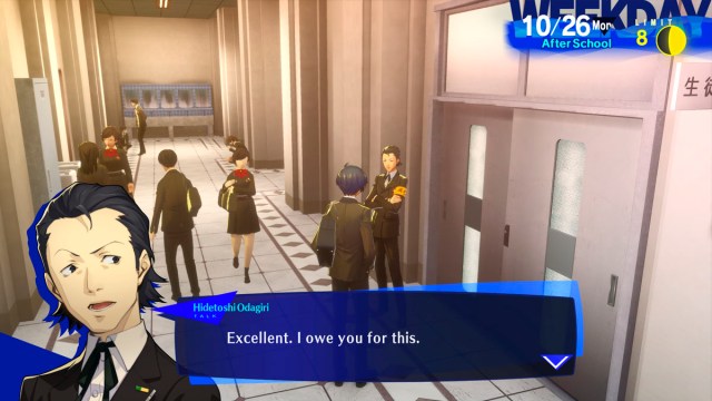 Persona 3 Reload Emperor Social Link Answers Odagiri