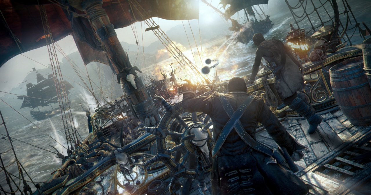 Skull and Bones Ship Combat