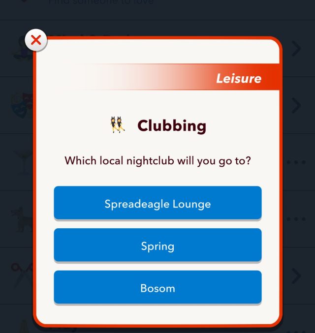 Bitlife Tortured Artist Nightclub