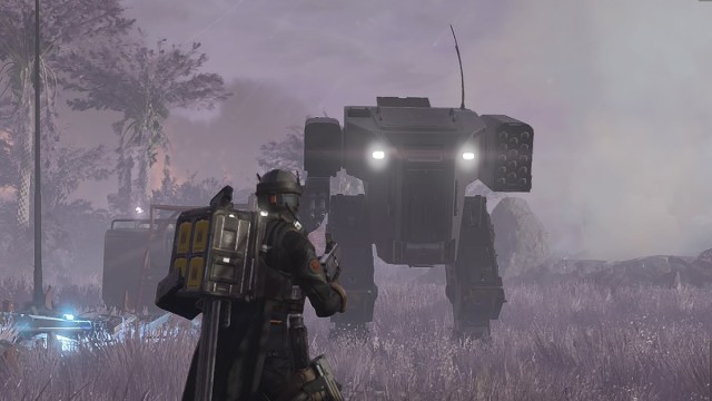 Patriot Exosuit in Helldivers 2