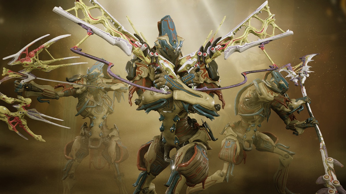 Warframe Inaros Key Art