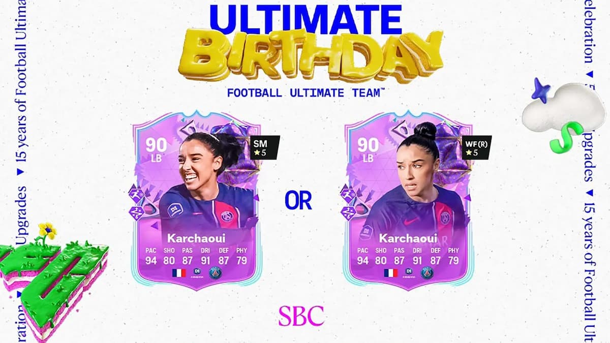 EA FC 24 Karchaoui Ultimate Birthday SBC