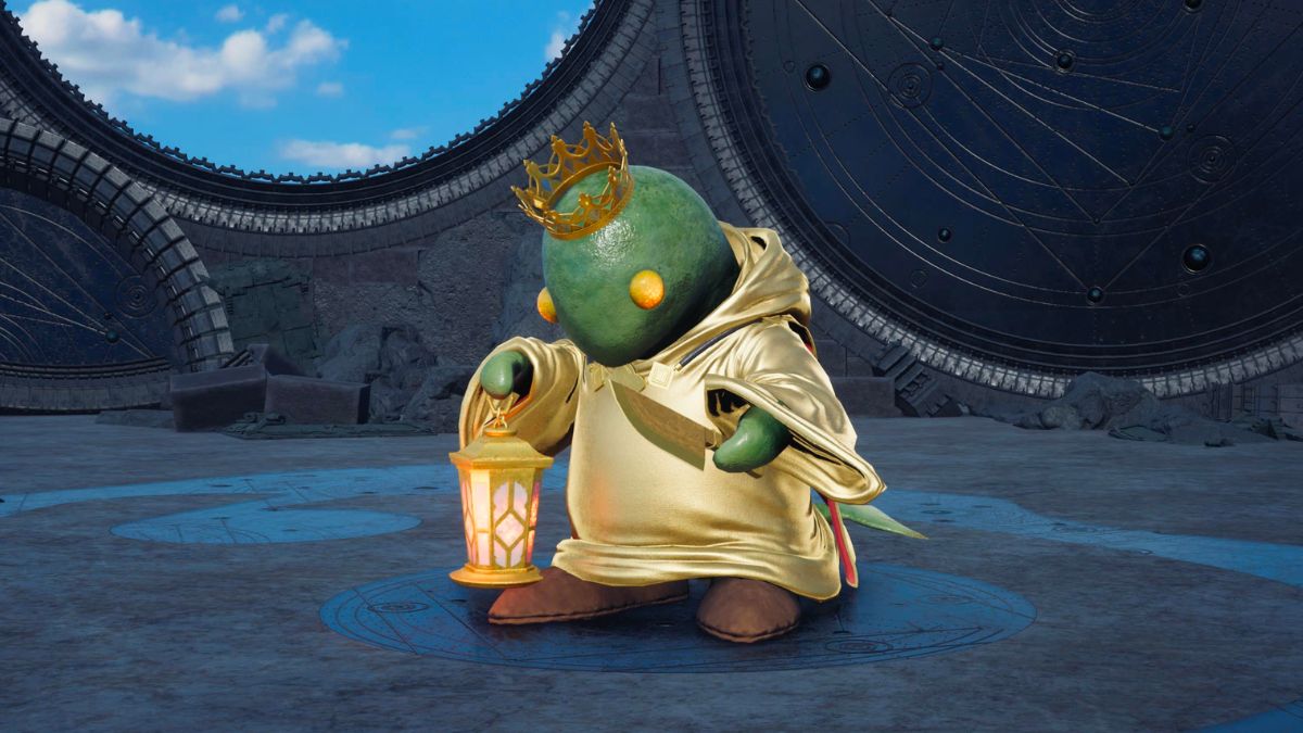 Screenshot of Tonberry King in FF7 Rebirth.