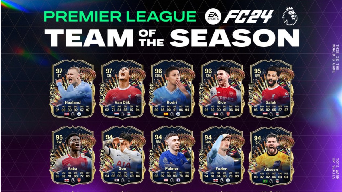 EA FC 24 Premier League TOTS