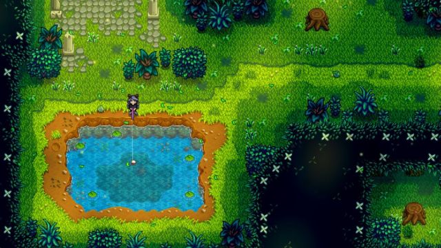 Stardew Valley Secret Woods Pond