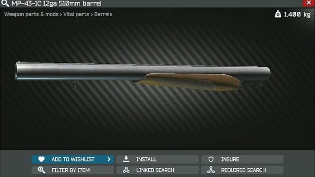 MP-43-1C Barrel EFT