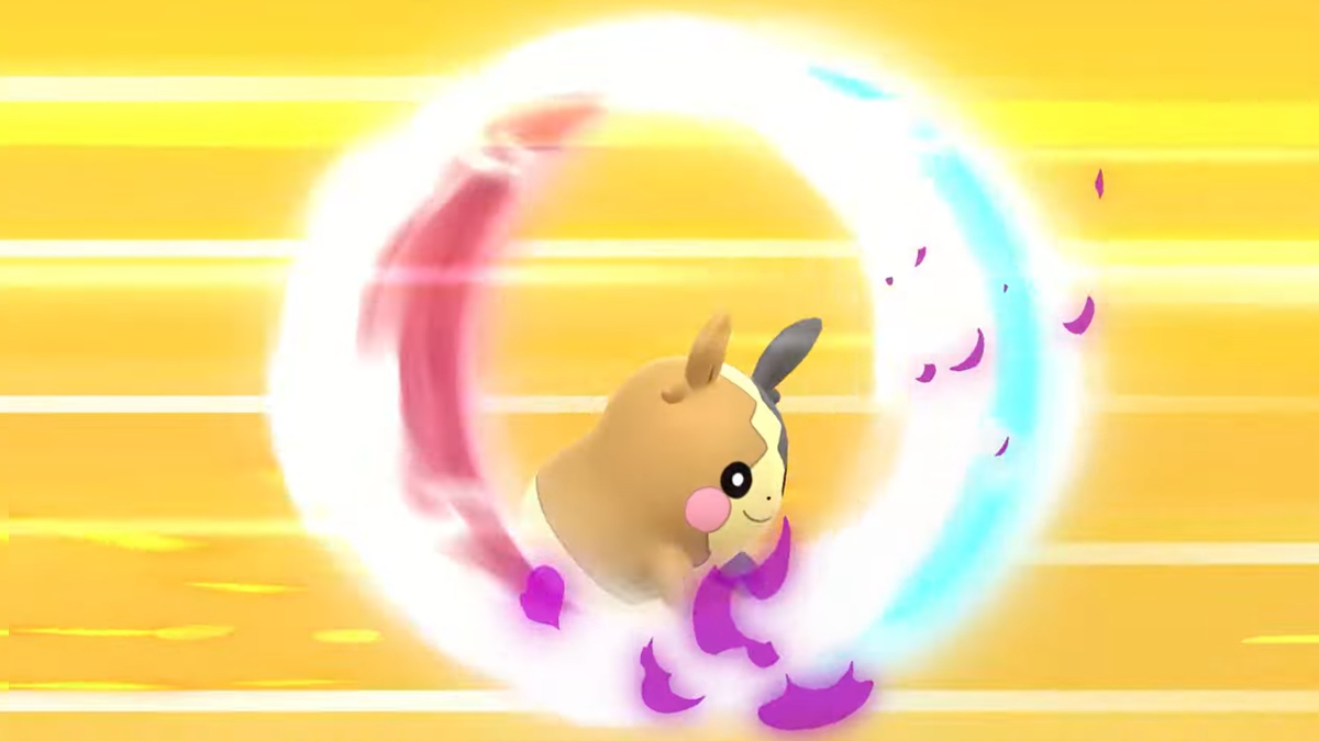 An image of Morpeko using Aura Wheel.